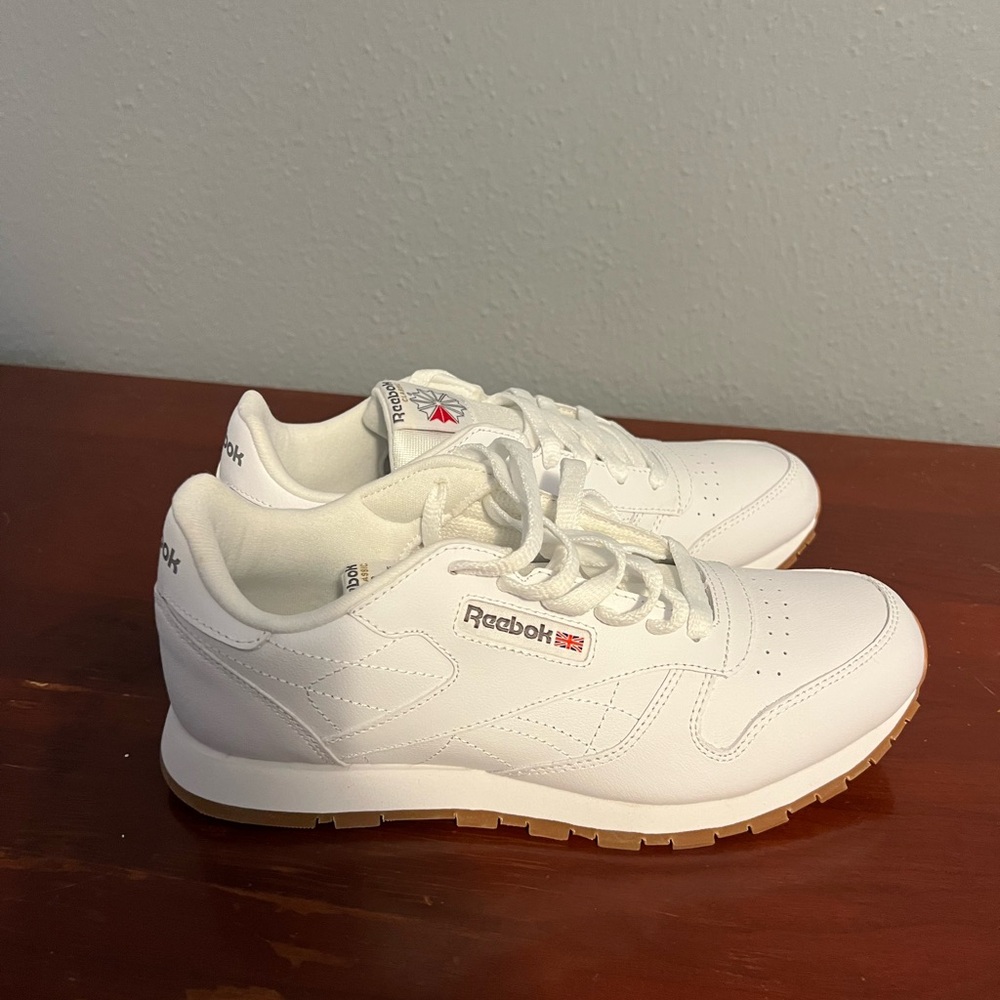 Reebok Classic White Leather Sneakers